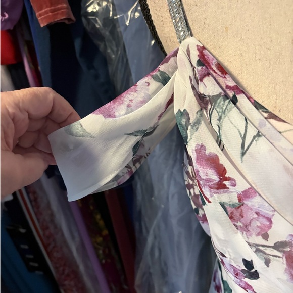 Alex Evenings Pink Floral Maxi Dress - Picture 4 of 6